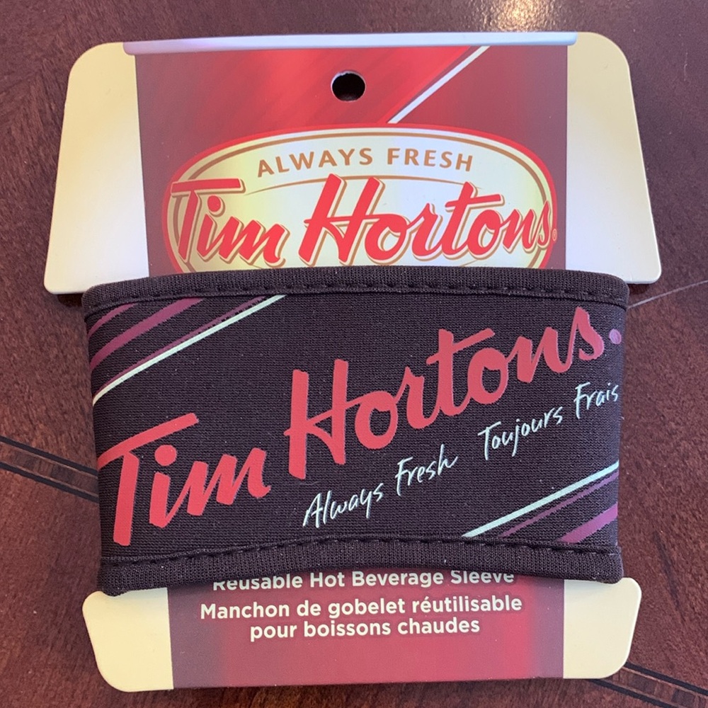 ☕ Tim Hortons Reusable Hot Beverage Sleeve ☕